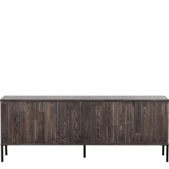 Wohnen Lowboards<150x56x44 Design Lowboard in Esche Dunkel - Eyes