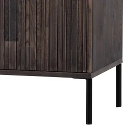 Wohnen Lowboards<150x56x44 Design Lowboard in Esche Dunkel - Eyes