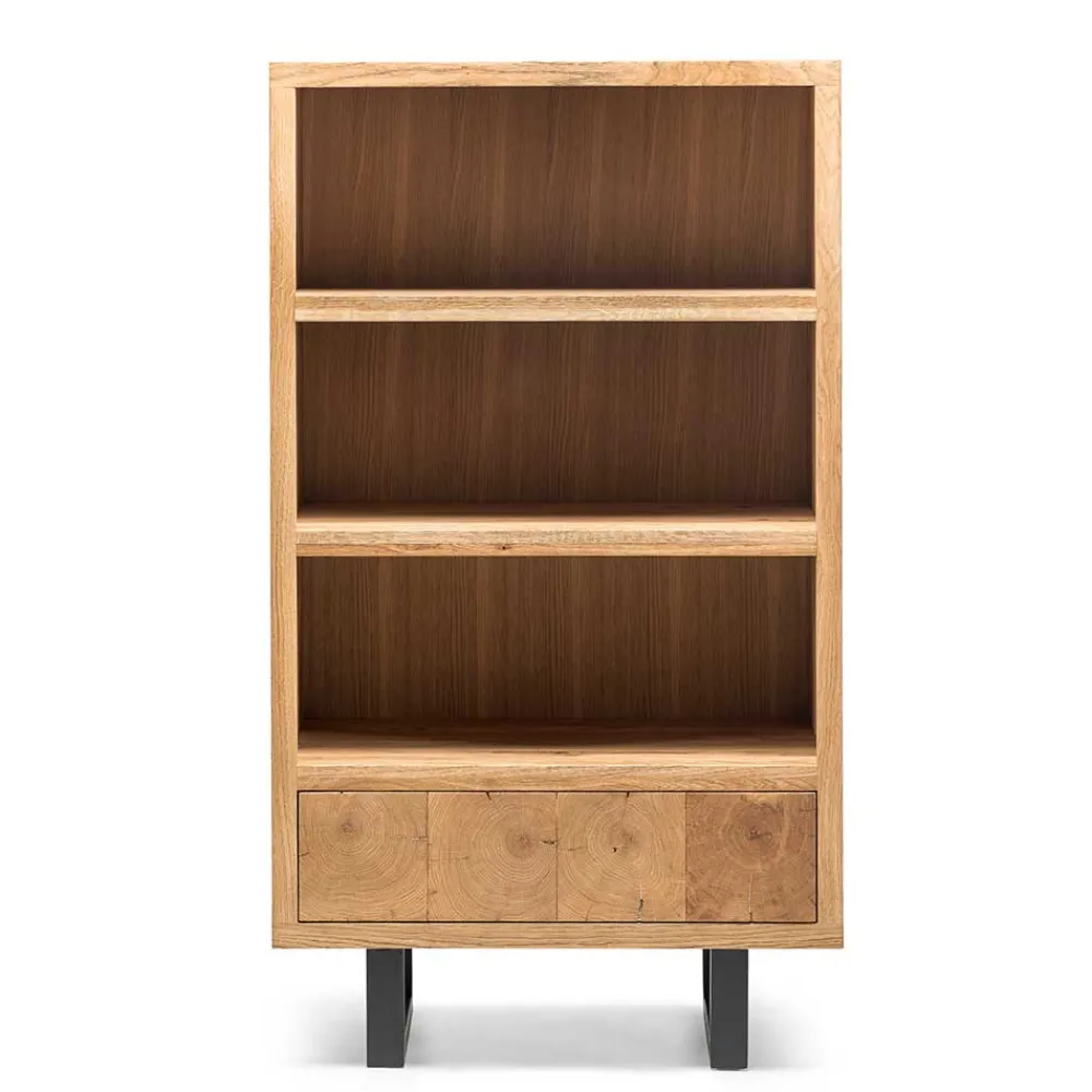 Wohnen Regale<90x160x45 Design Regal aus Asteiche - Ventida