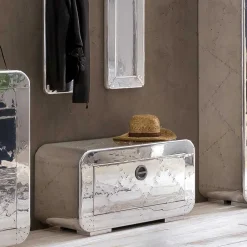 Wohnen Tv & Hifi-Möbel|Lowboards<85x45x40 Design Schuhschrank mit Klappe - Pilot