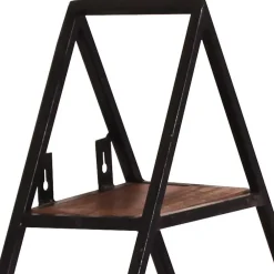 Wohnen Regale<50x50x13 Dreieck Wandregal mit drei Böden - Mendoza