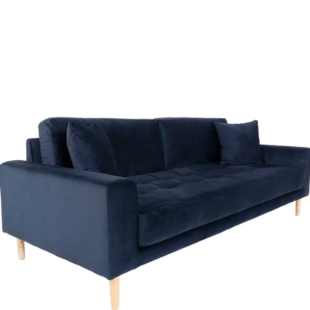 Wohnen Sofas<210x78x93 3er Wohnzimmercouch im Skandi Design - Sulcan