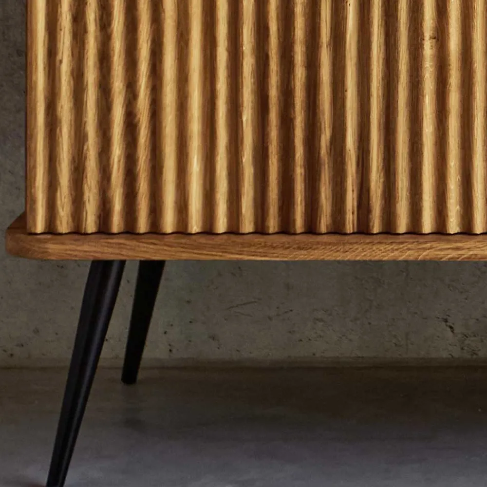 Wohnen Tv & Hifi-Möbel|Lowboards<180x57x46 Fernseher Unterschrank aus Wildeiche - Casarius