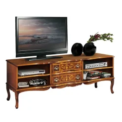 Wohnen Tv & Hifi-Möbel|Lowboards<158x60x37 Fernsehunterschrank im Barockstil - Motiz