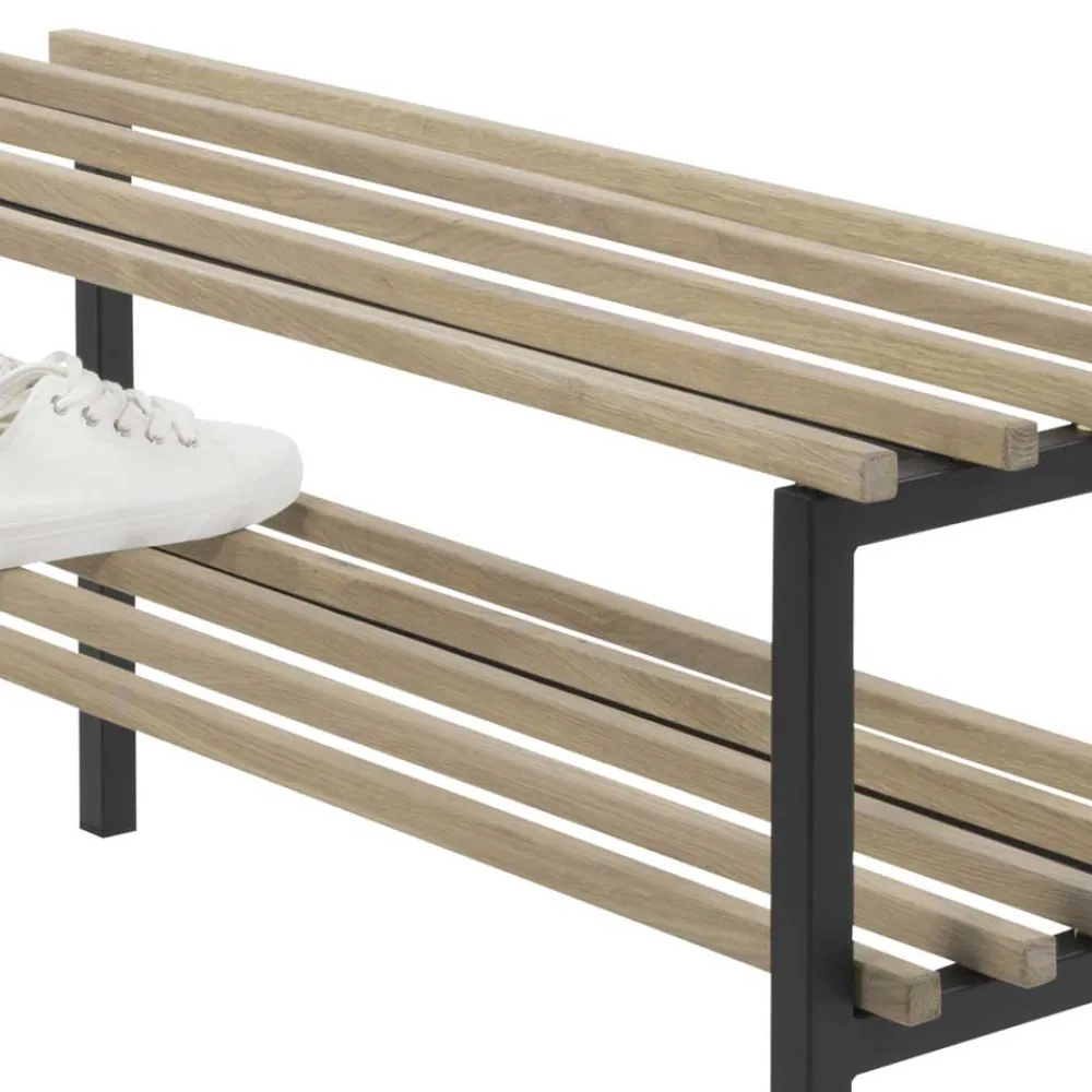 Wohnen Regale<100x45x34 Flurbank mit Schuhablage - Fuladoma