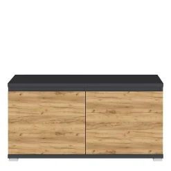 Wohnen Sitzbank<96x40x40 Flurbank mit zwei Türen - Orsecca