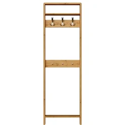 Wohnen Garderoben<60x192x12 Garderobe für die Wandmontage aus Kiefer - Etvina