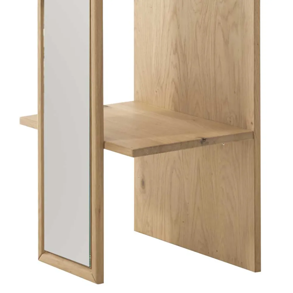 Wohnen Garderoben<50x198x38 Garderobe mit Spiegel - Vardriva