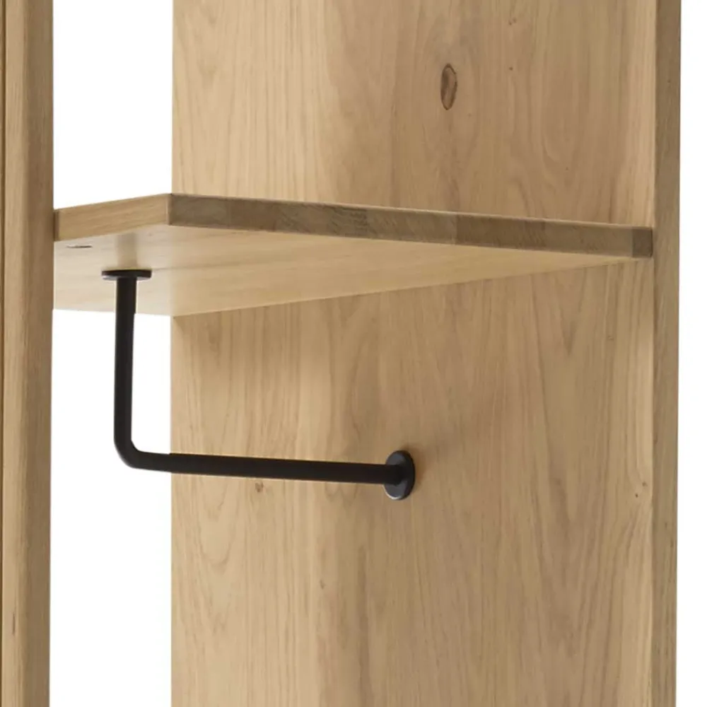 Wohnen Garderoben<50x198x38 Garderobe mit Spiegel - Vardriva