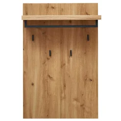 Wohnen Garderoben<70x108x31 Garderobenpaneel mit durchgehender Rückwand - Elprisca