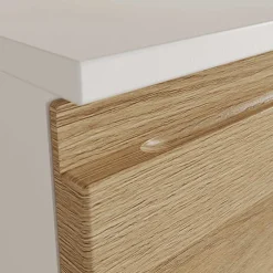 Wohnen Highboards<60x97x34 Highboard fürs Bad zweifarbig - Aspariavo