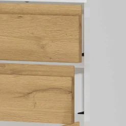 Wohnen Highboards<60x97x34 Highboard fürs Bad zweifarbig - Aspariavo