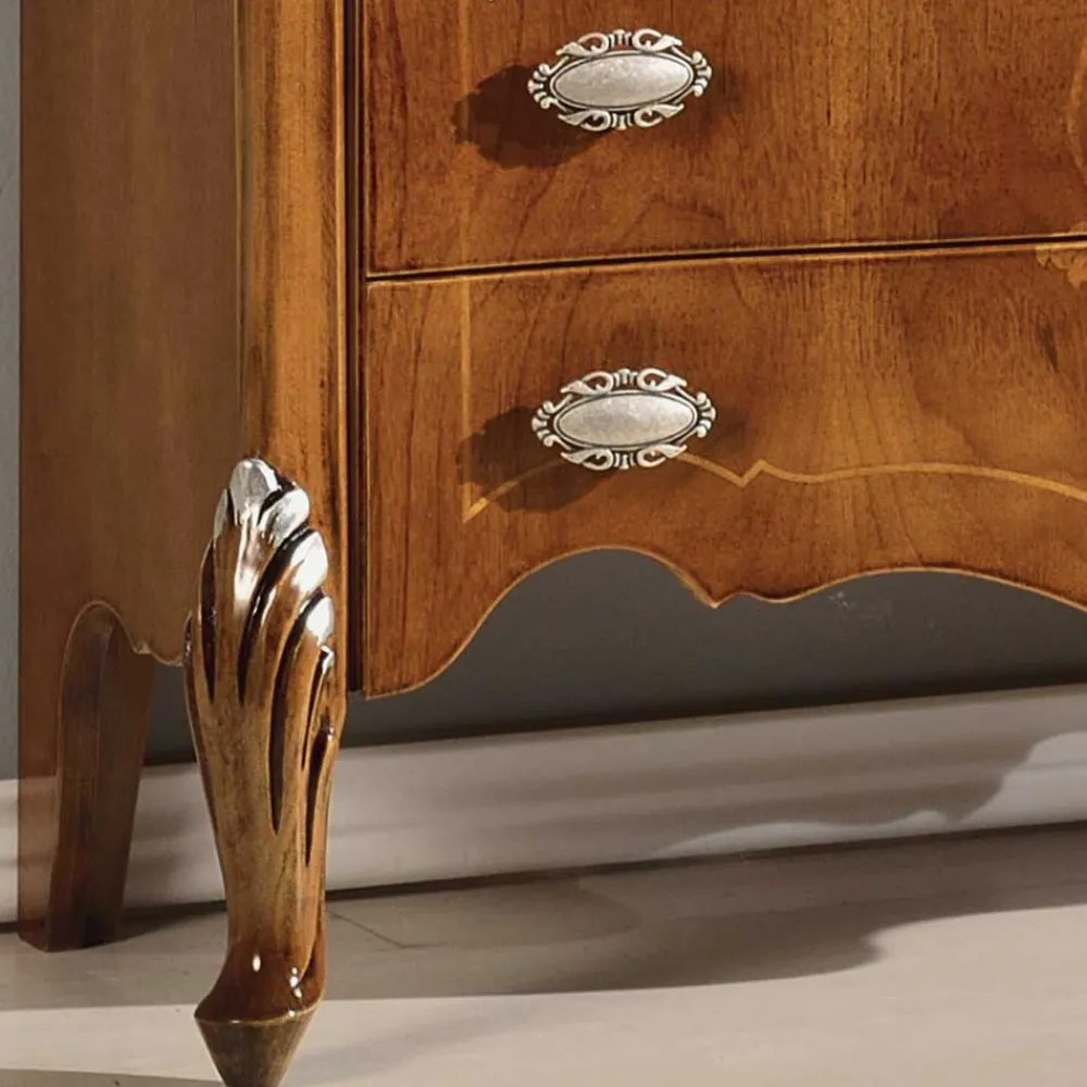 Wohnen Highboards<107x120x40 Highboard im Italienischen Stil - Carlenna