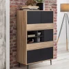 Wohnen Highboards<78x130x39 Highboard zweifarbig - Marica