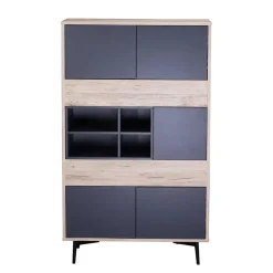 Wohnen Highboards<78x130x39 Highboard zweifarbig - Marica