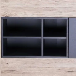 Wohnen Highboards<78x130x39 Highboard zweifarbig - Marica