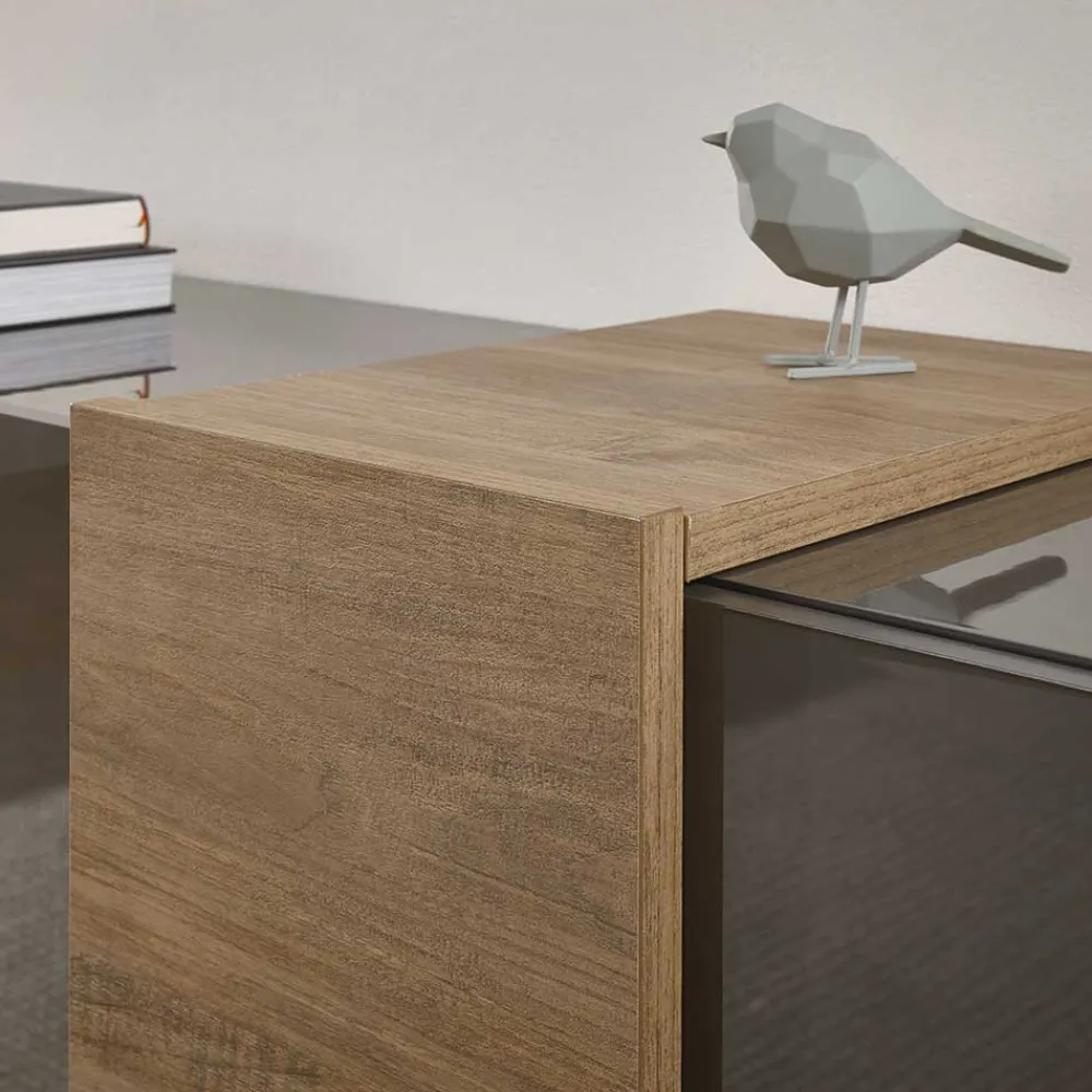 Wohnen Tv & Hifi-Möbel|Lowboards<181x59x44 Hochglanz TV Unterschrank in Grau - Eracosta