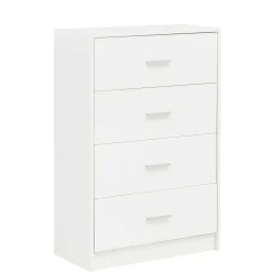Wohnen Kommoden<60x90x30 Hochkommode mit vier Schubladen - Hank
