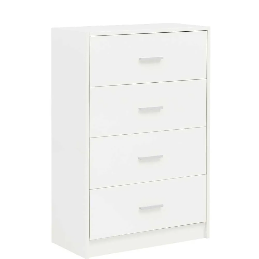 Wohnen Kommoden<60x90x30 Hochkommode mit vier Schubladen - Hank