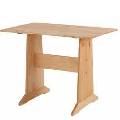 Wohnen Sitzgruppe<168x87x127 Holz-Eckbank & Esstisch - Ynvinata (zweiteilig)