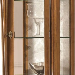Wohnen Vitrinen|Schränke<61x183x39 Klassische Vitrine im Italienischen Stil - Carlenna
