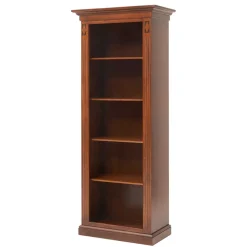 Wohnen Vitrinen<74x184x42 Klassisches Regal mit 5 Fächern - Sienna