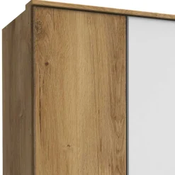 Wohnen Kleiderschränke<179x199x58 Kleiderschrank 4 Türen & 3 Schubladen - Curacao