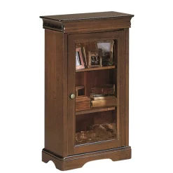 Wohnen Vitrinen<51x92x32 Kleine Vitrine mit einer Glastür - Lemerzi