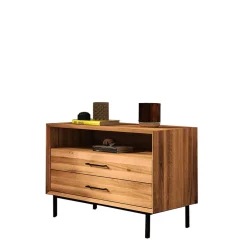 Wohnen Lowboards|Tv & Hifi-Möbel<97x65x45 Kommode mit Fach & 2 Schubladen - Kerfa