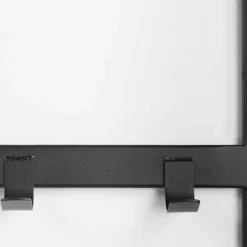 Wohnen Garderoben<70x178x29 Kompaktgarderobe aus Stahl in Schwarz - Cellja