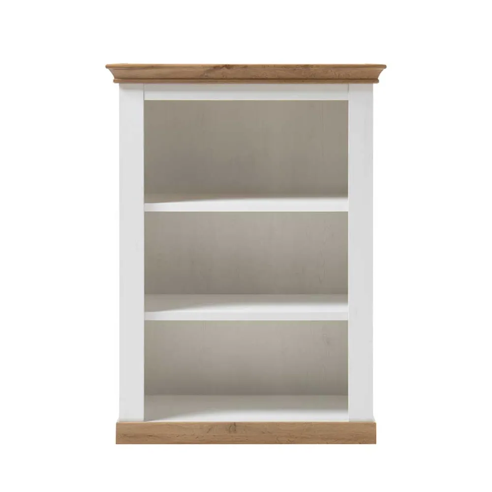Wohnen Regale<102x139x44 Landhaus Regal mit 3 Fächern - Diatara
