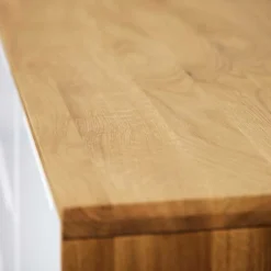 Wohnen Tv & Hifi-Möbel|Lowboards<134x48x40 Lowboard in Wildeiche & Weiß - Diesta