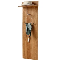 Wohnen Garderoben<42x135x20 Massivholz Garderobe Paneel aus Eiche - Kopiana