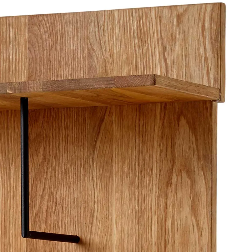 Wohnen Garderoben<42x135x20 Massivholz Garderobe Paneel aus Eiche - Kopiana