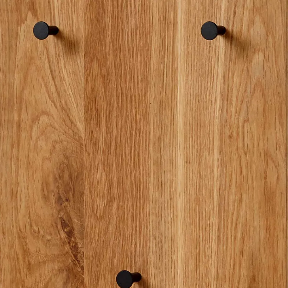 Wohnen Garderoben<42x135x20 Massivholz Garderobe Paneel aus Eiche - Kopiana
