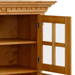 Wohnen Schränke<100x147x45 Massivholz Highboard im Landhaus Stil - Fausanda