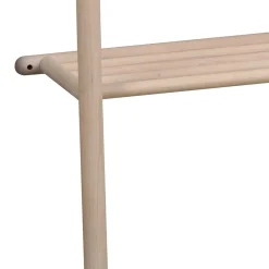 Wohnen Garderoben<91x181x39 Minimalistische Garderobe in White Wash - Ulvinzo