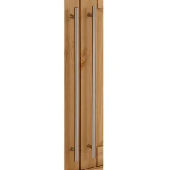 Wohnen Highboards<94x133x39 Modern Country Highboard aus Kiefer massiv - Noellisa