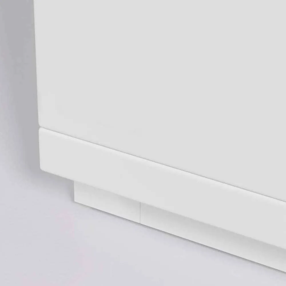 Wohnen Sideboards<180x75x36 Modernes Sideboard in Weiß & Eiche - Vintilias