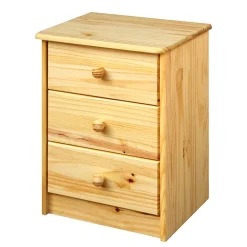 Wohnen Kommoden<43x57x35 Nachtschrank mit drei Schubladen - Kascanu