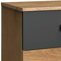 Wohnen Kommoden<52x40x38 Nachtschrank mit zwei Schubladen - Enegal