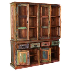 Wohnen Schränke<160x190x40 Recyclingholz Anrichte im Shabby Chic - Jamaica