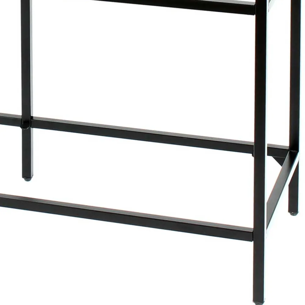 Wohnen Regale<100x93x36 Regal mit drei - Glasablagen