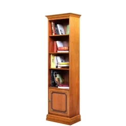 Wohnen Regale|Vitrinen<58x194x35 Regal mit Tür & vier Fächern - Kimms