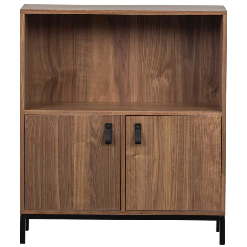 Wohnen Regale<81x81x35 Retro Schrank mit Fach & 2 Türen - Bradley