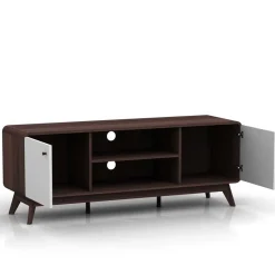 Wohnen Lowboards<140x53x39 Scandi TV Unterschrank zweifarbig - Devkan