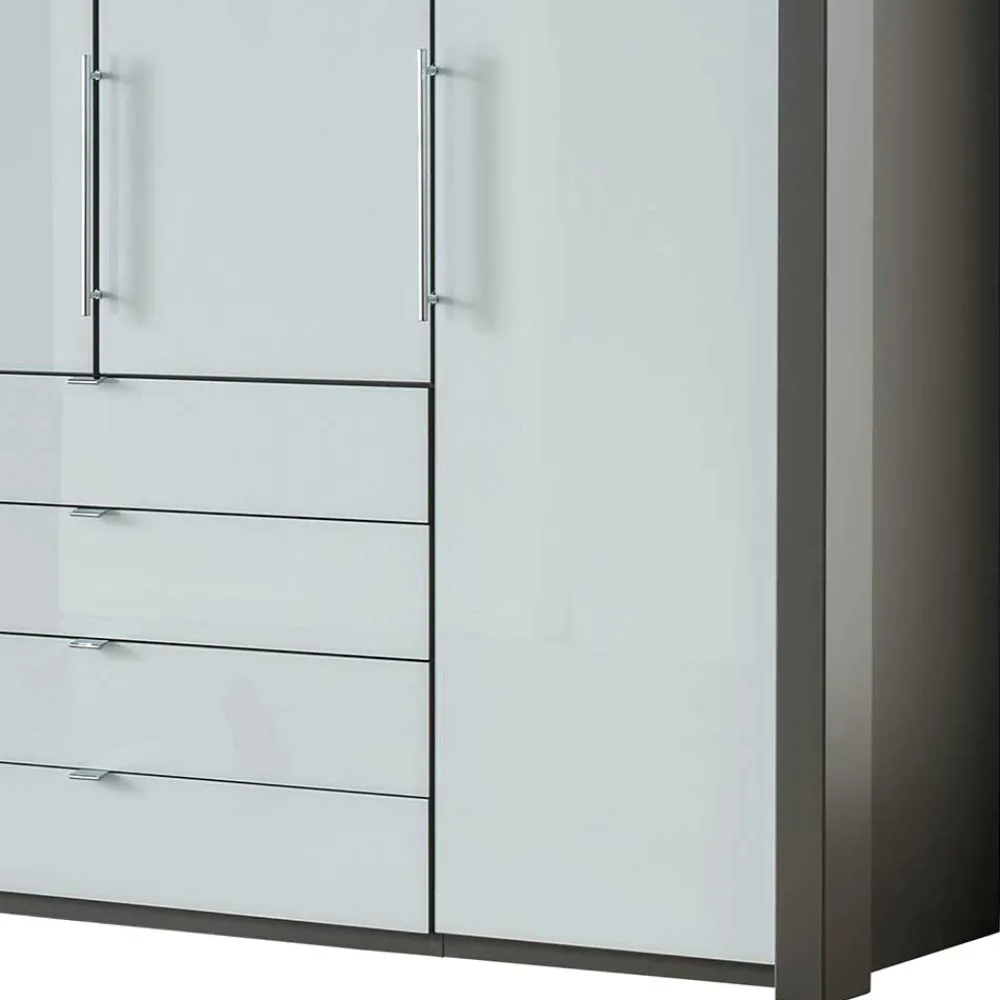 Wohnen Kleiderschränke|Schränke<307x240x58 Schlafzimmerschrank mit Falttüren - Audra
