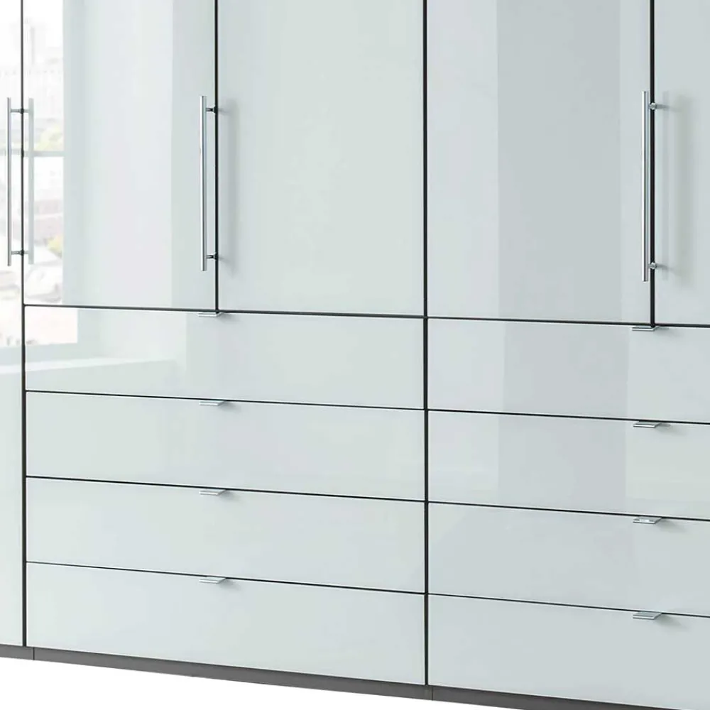 Wohnen Kleiderschränke|Schränke<307x240x58 Schlafzimmerschrank mit Falttüren - Audra