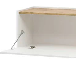 Wohnen Schränke<150x35x30 Schmaler Hängeschrank mit Klappe - Nonessia