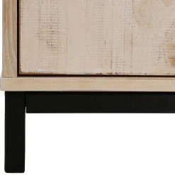 Wohnen Regale<110x140x39 Schrank mit 3 Türen & 3 Fächern - Pseino